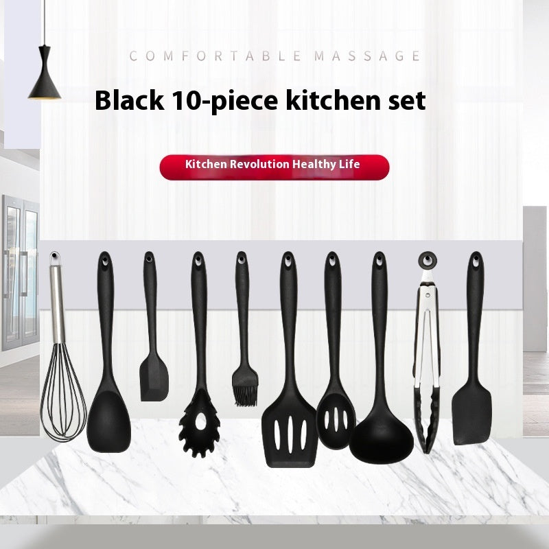 Non Stick Silicone Baking Utensils Black