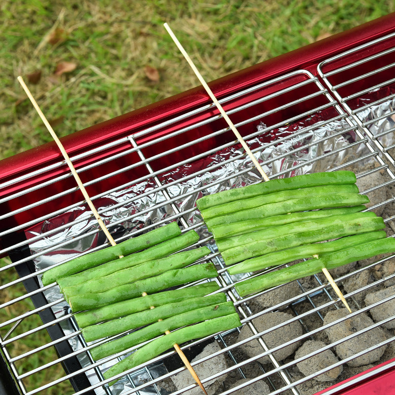 Outdoor Barbecue Tool Accessories Combination Utensils Eight-piece Set