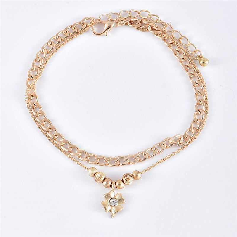 European And American Jewelry Popular Handmade Women's Flower Scallop