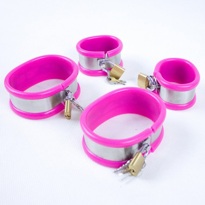 Stainless Steel Silicone Bracelet Couple's Product