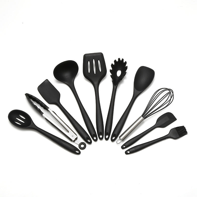 Non Stick Silicone Baking Utensils Black