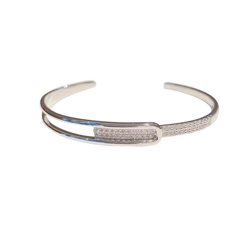 Summer Niche Design Geometric Temperament All-match Diamond Jewelry